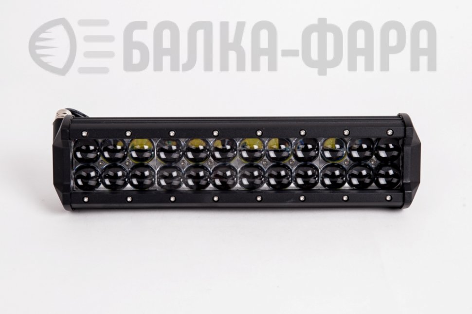 Светодиодная балка сверхдальнего света, 72 Ватт, с линзами 4D, серия 3400-4D