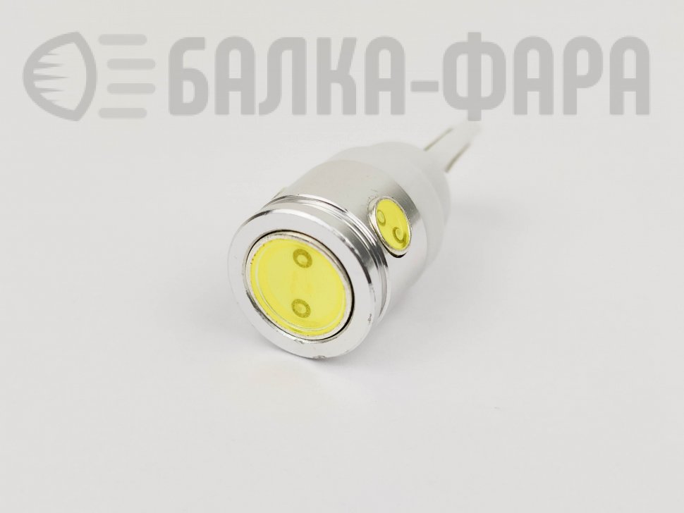 Лампа светодиодная 12v t10 с боковыми светодиодами /307/ 2,5W