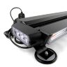 Балка проблесковая четырехсторонняя, жёлтая 80см cob-7p 9-30V  