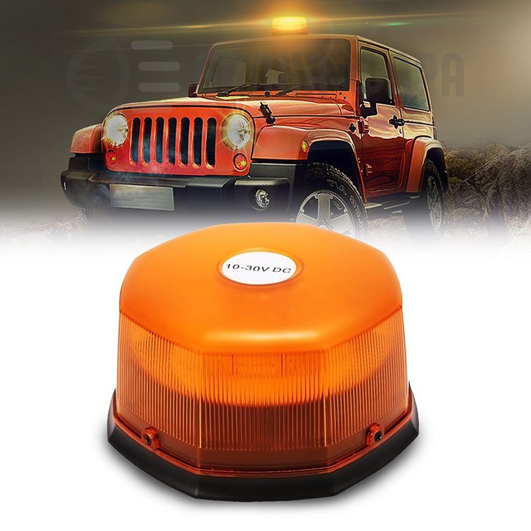 Маяк светодиодный 16W ЖЕЛТЫЙ 12 - 24V