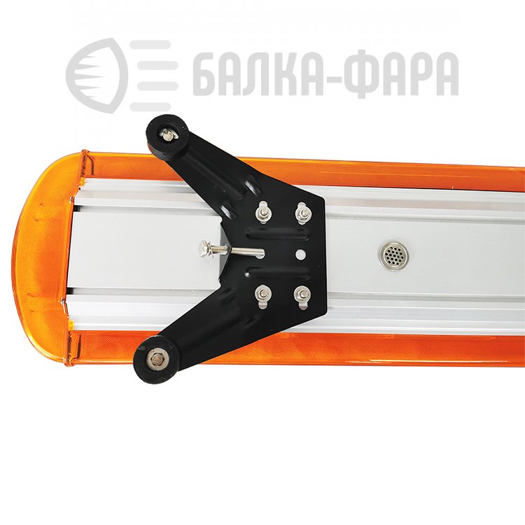 Балка проблесковая 220-W желтая 12-24V