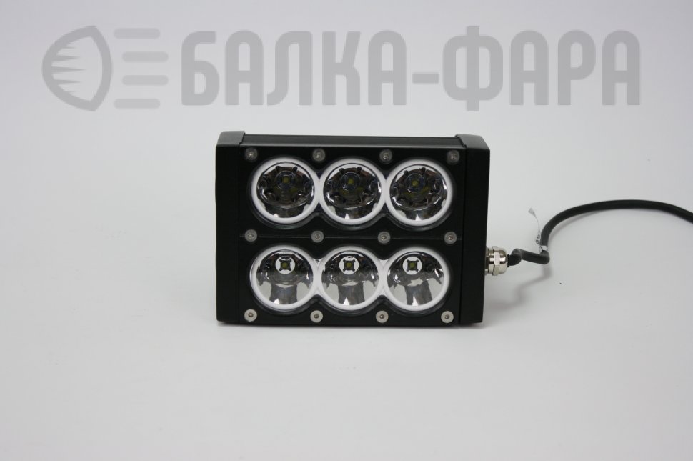Балка двухрядная дальнего света, 60 Ватт, серия F2
