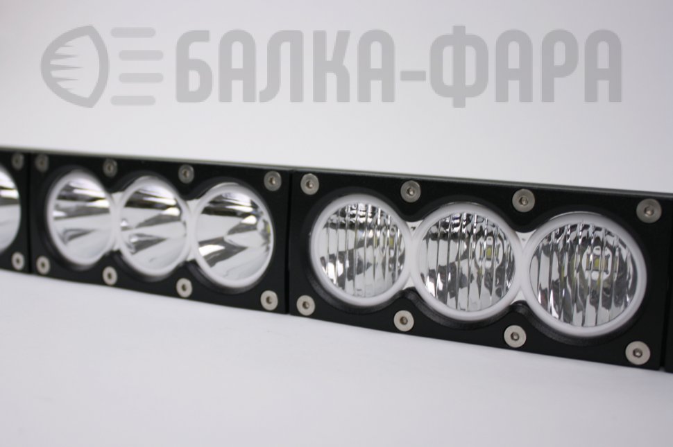 Изогнутая LED-балка, 240 Ватт, серия F1 X W